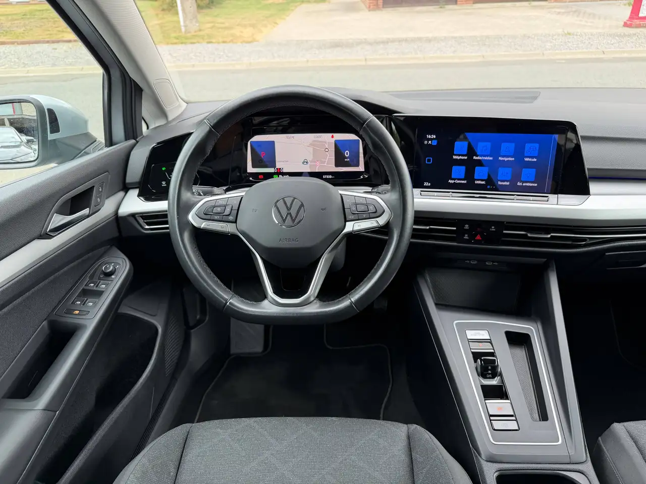 Volkswagen Golf 8 VIII 2.0 TDi DSG Camera Carnet Carplay Ambient Virtual GARANTIE 1 AN, миниатюра 16