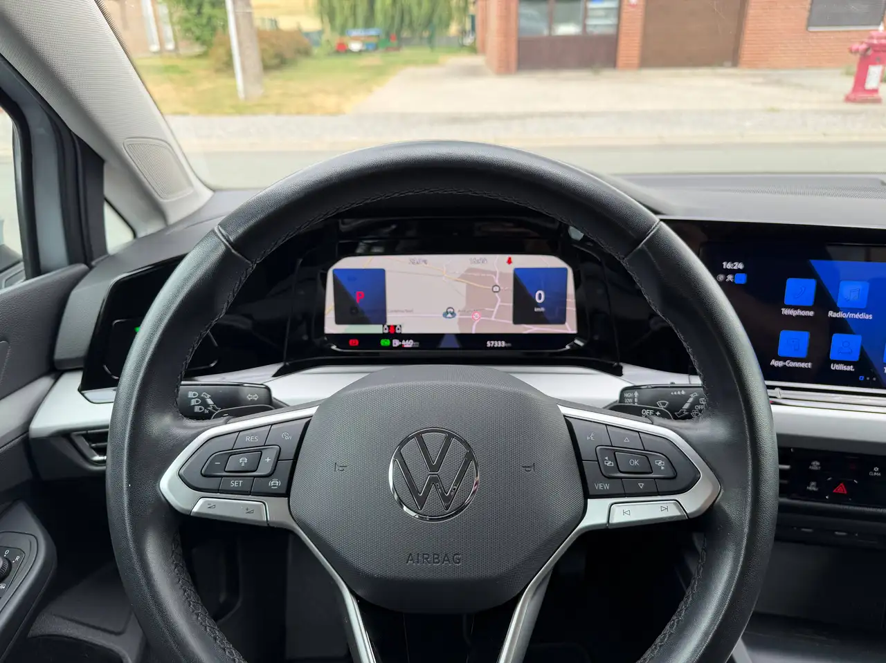 Volkswagen Golf 8 VIII 2.0 TDi DSG Camera Carnet Carplay Ambient Virtual GARANTIE 1 AN, миниатюра 19