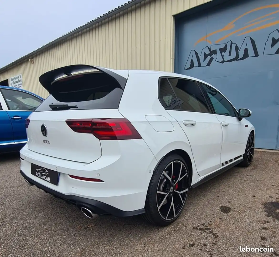 Volkswagen Golf 2.0 TSI 300ch GTI Clubsport DSG7 Entretien Constructeur- TO- Faible Km Weiß - 2