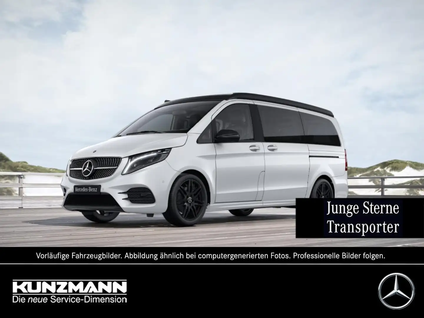 Mercedes-Benz Marco Polo V 250 d 4M  HORIZON EDITION AMG 360° Blanc - 1