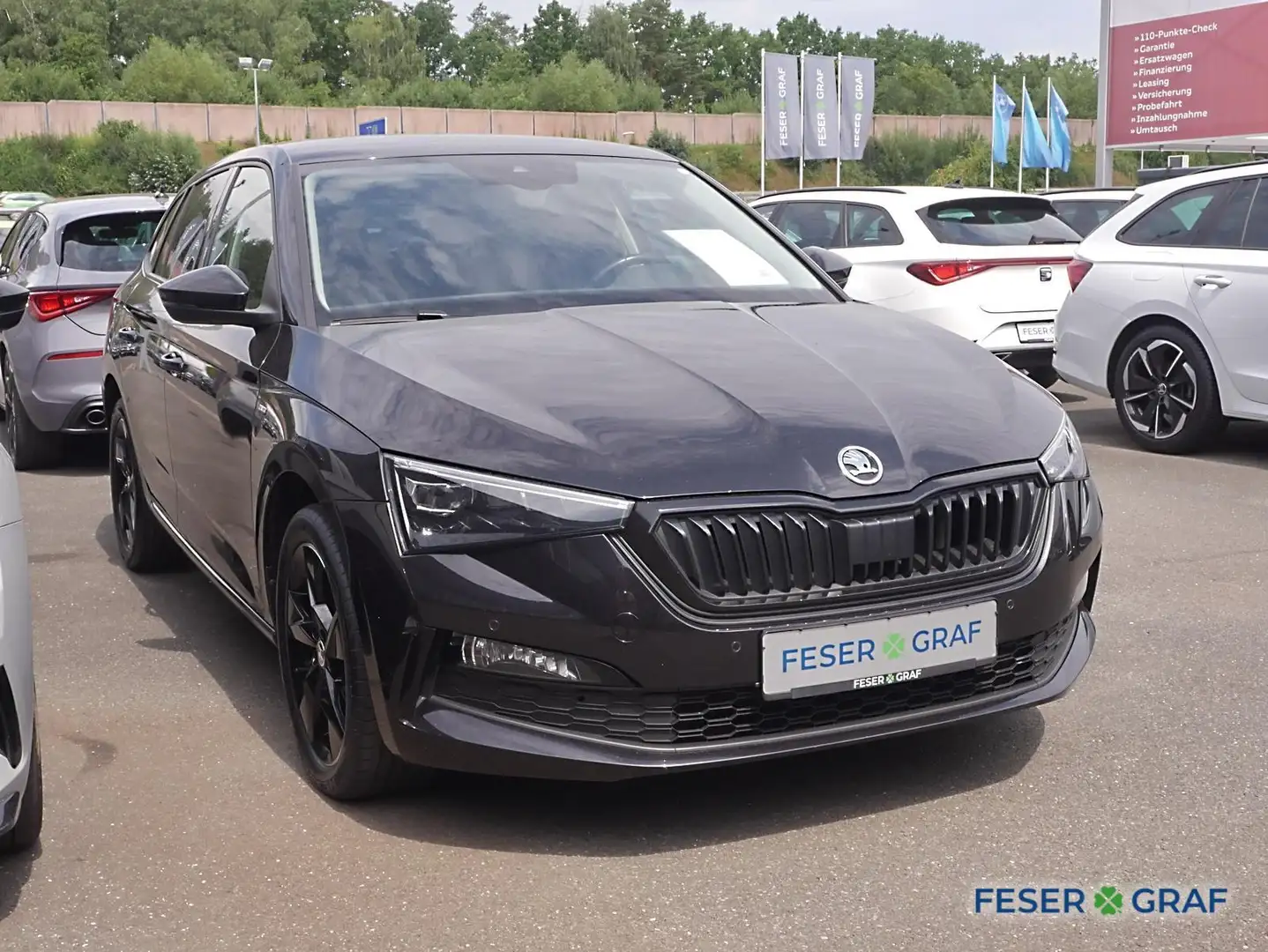 Skoda Scala CLEVER 1.5 TSI DSG NAVI/ACC/LED Schwarz - 2