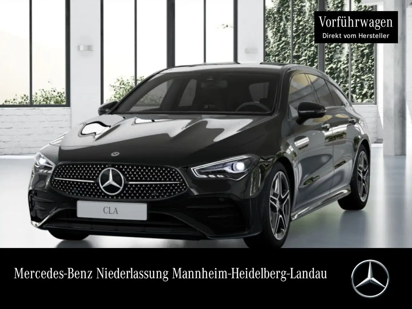 Mercedes-Benz CLA 180 AMG+NIGHT+PANO+360°+LED+TOTW+KEYLESS+7G Zwart - 1