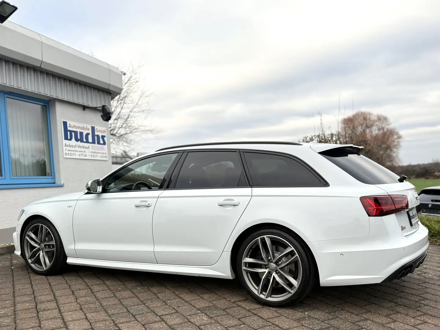 Audi S6 Avant 4.0 TFSI quattro HUD LED Pano RFK BOSE Weiß - 1