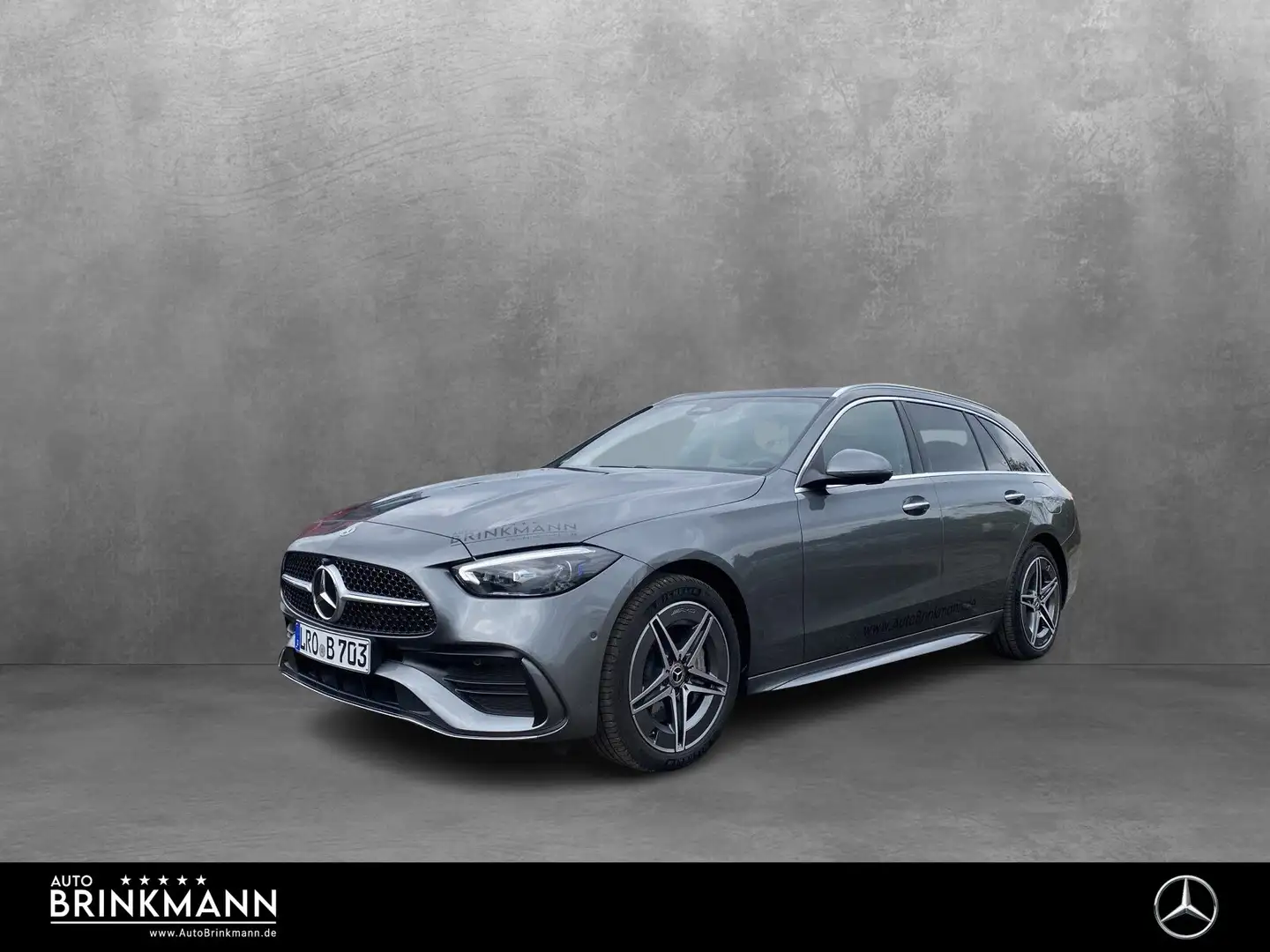 Mercedes-Benz C 300 C 300 de T AMG Line/DigitalLight//Pano/AHK/EasyP Grau - 1