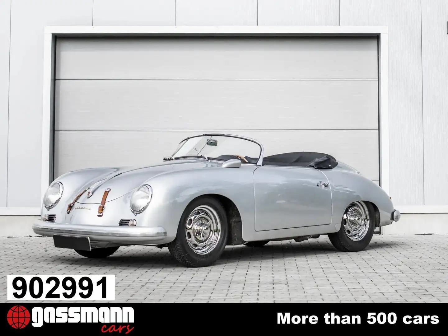 Porsche 356 A 1500 GS Carrera GT Speedster Silber - 1