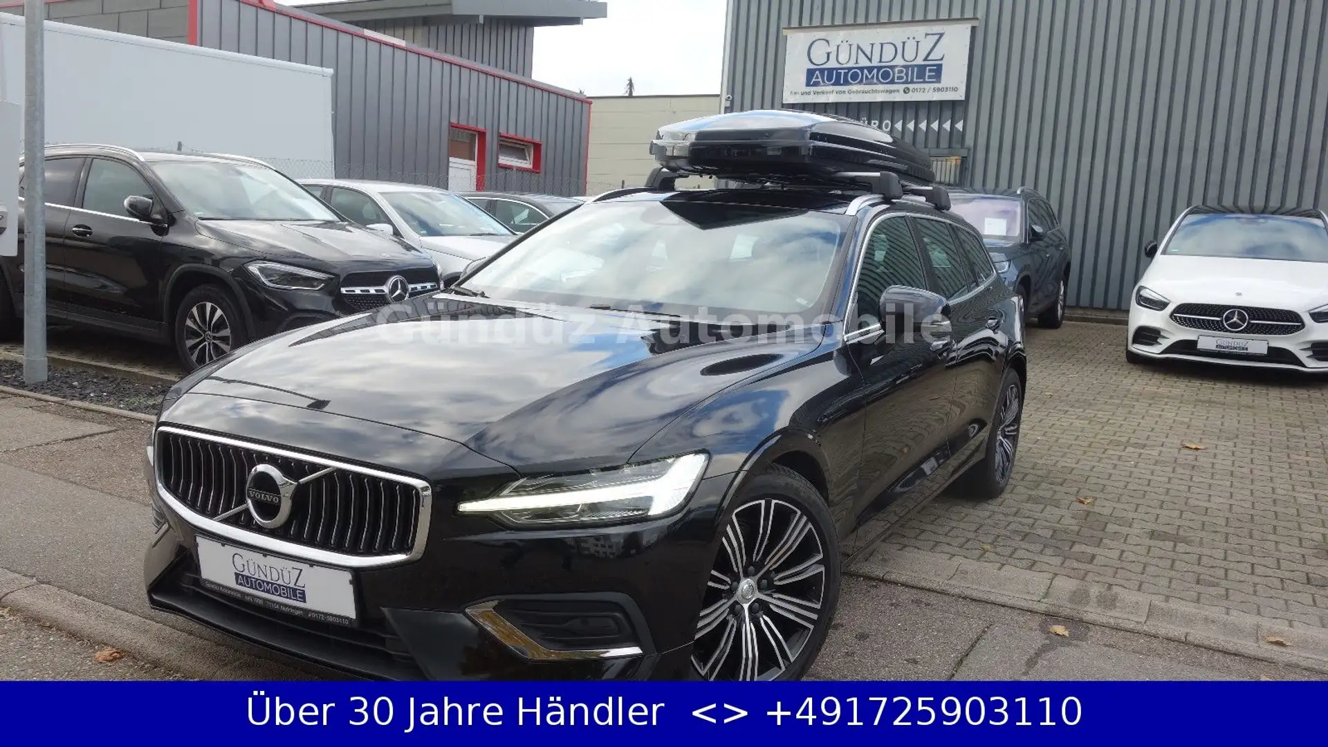 Volvo V60 D4 Automatik Kombi Inscription*DACHBOX*DISTR Schwarz - 1