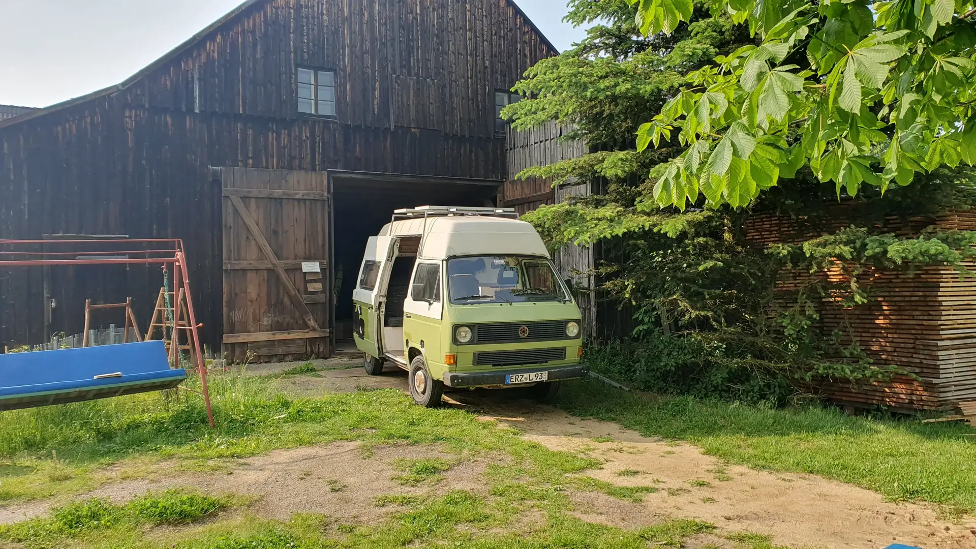 Volkswagen T3 Transporter 251 091/M516 Verde - 2