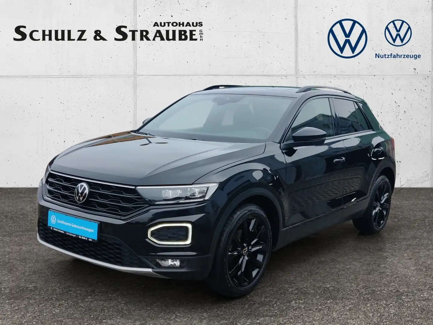 Volkswagen T-Roc 1.5 TSI Sport (EURO 6d) KLIMA LED NAVI ALU Noir - 2
