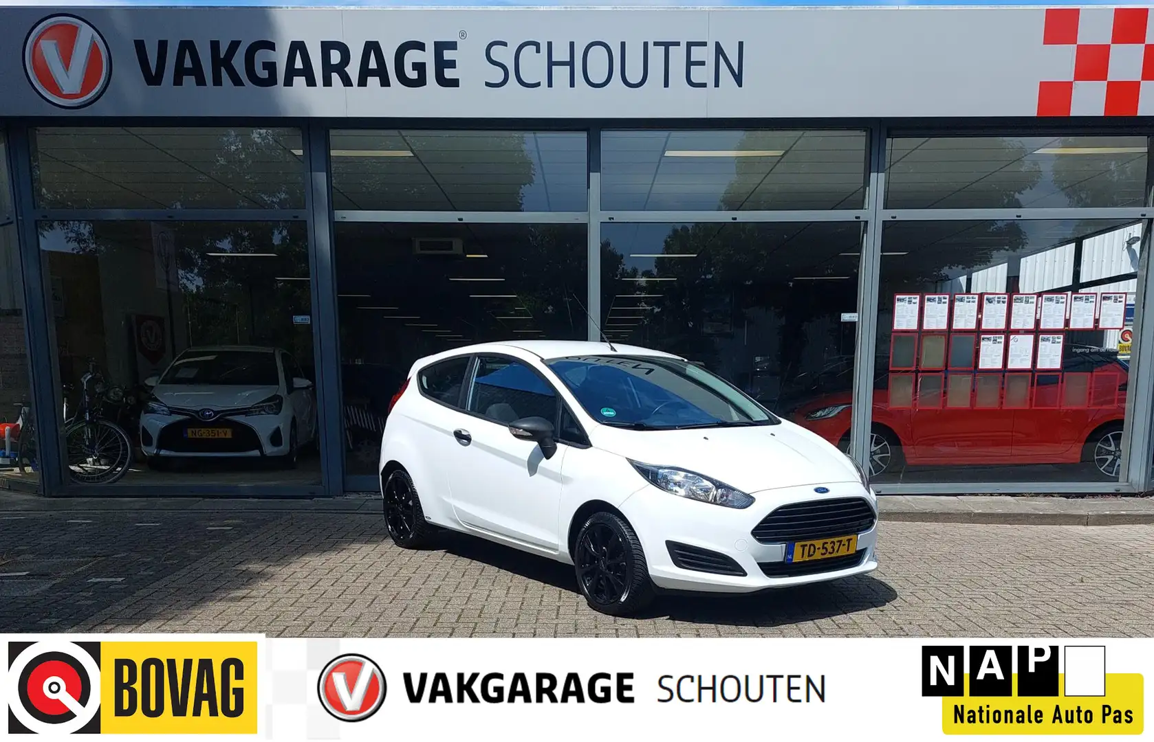 Ford Fiesta 1.25 Wit - 1
