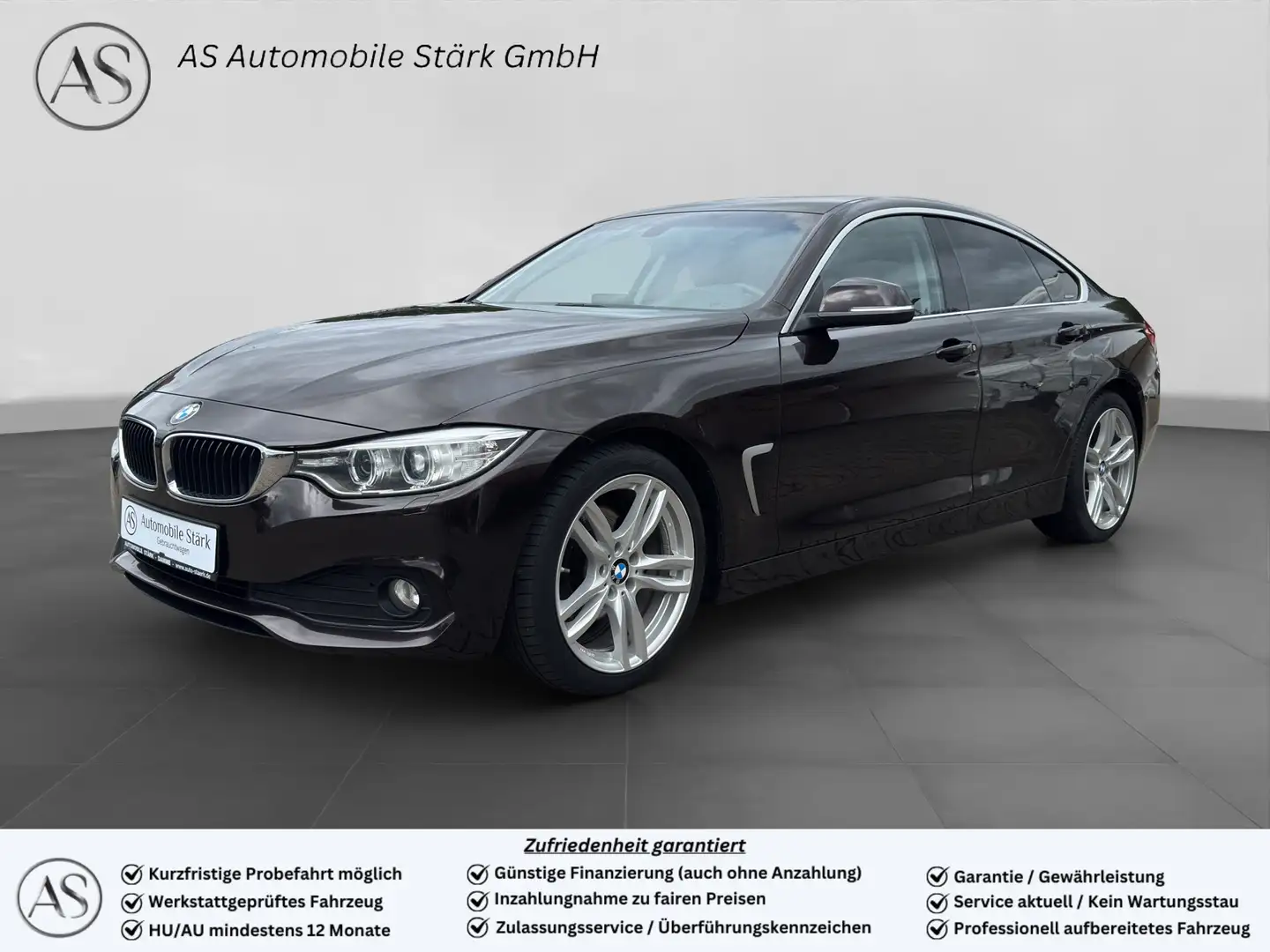 BMW 420 Automatik Xenon+Navi+Tempomat+PDC Braun - 1