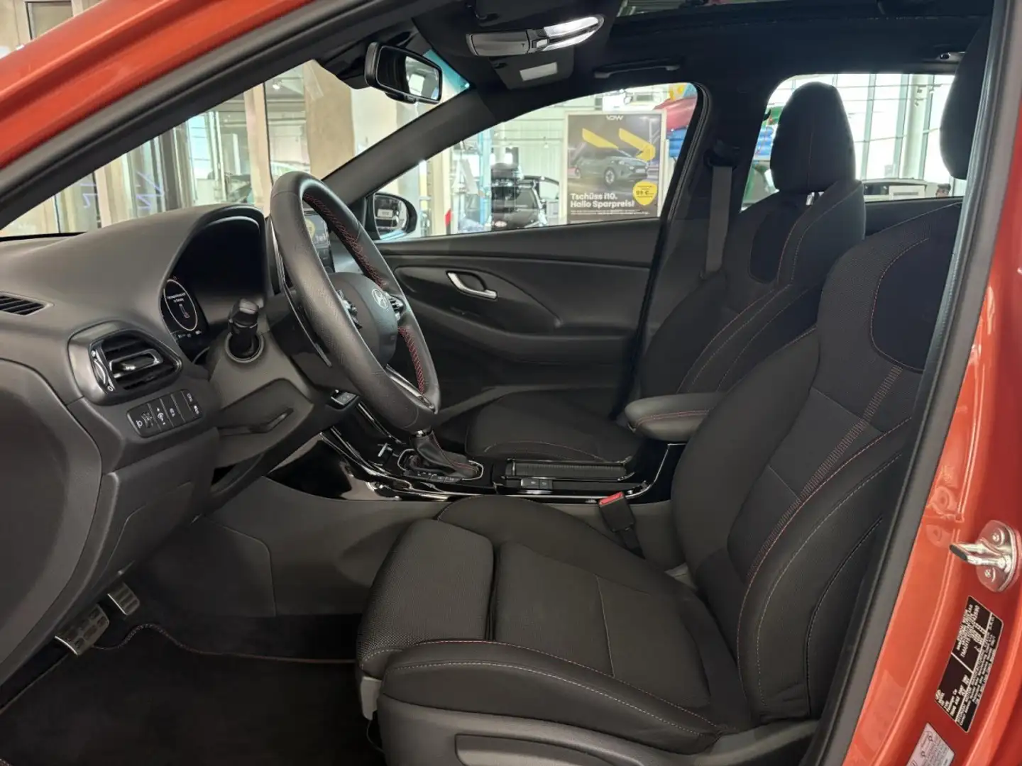 Hyundai i30 N Line + PANORAMADACH! VOLL-LED! NAVI! PDC! Klima Orange - 2
