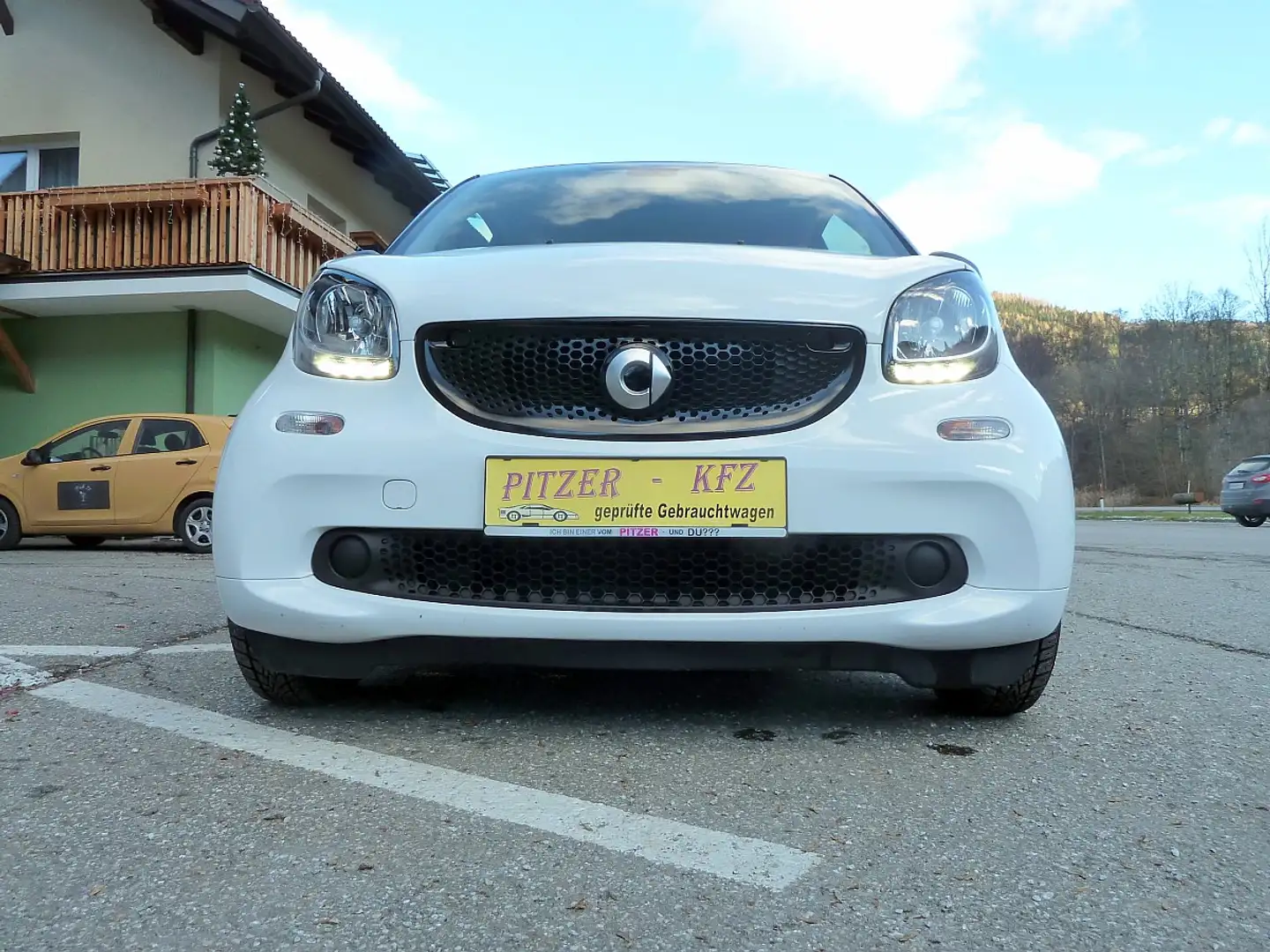 smart city-coupé/city-cabrio smart fortwo Weiß - 1