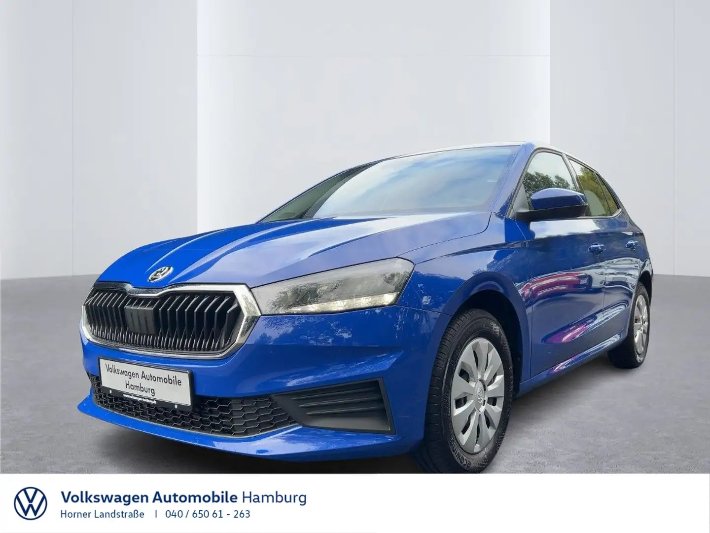 Skoda Fabia 1.0MPI Klima LED-Scheinwerfer Bordcomputer Blau - 1