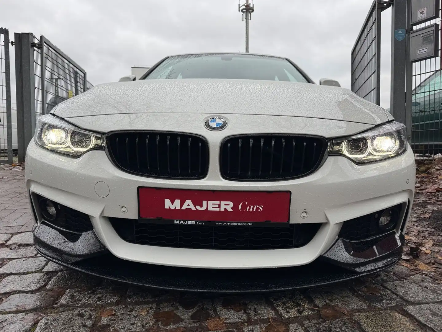 BMW 420 4 Gran Coupe 420 i M Sport Blanc - 2