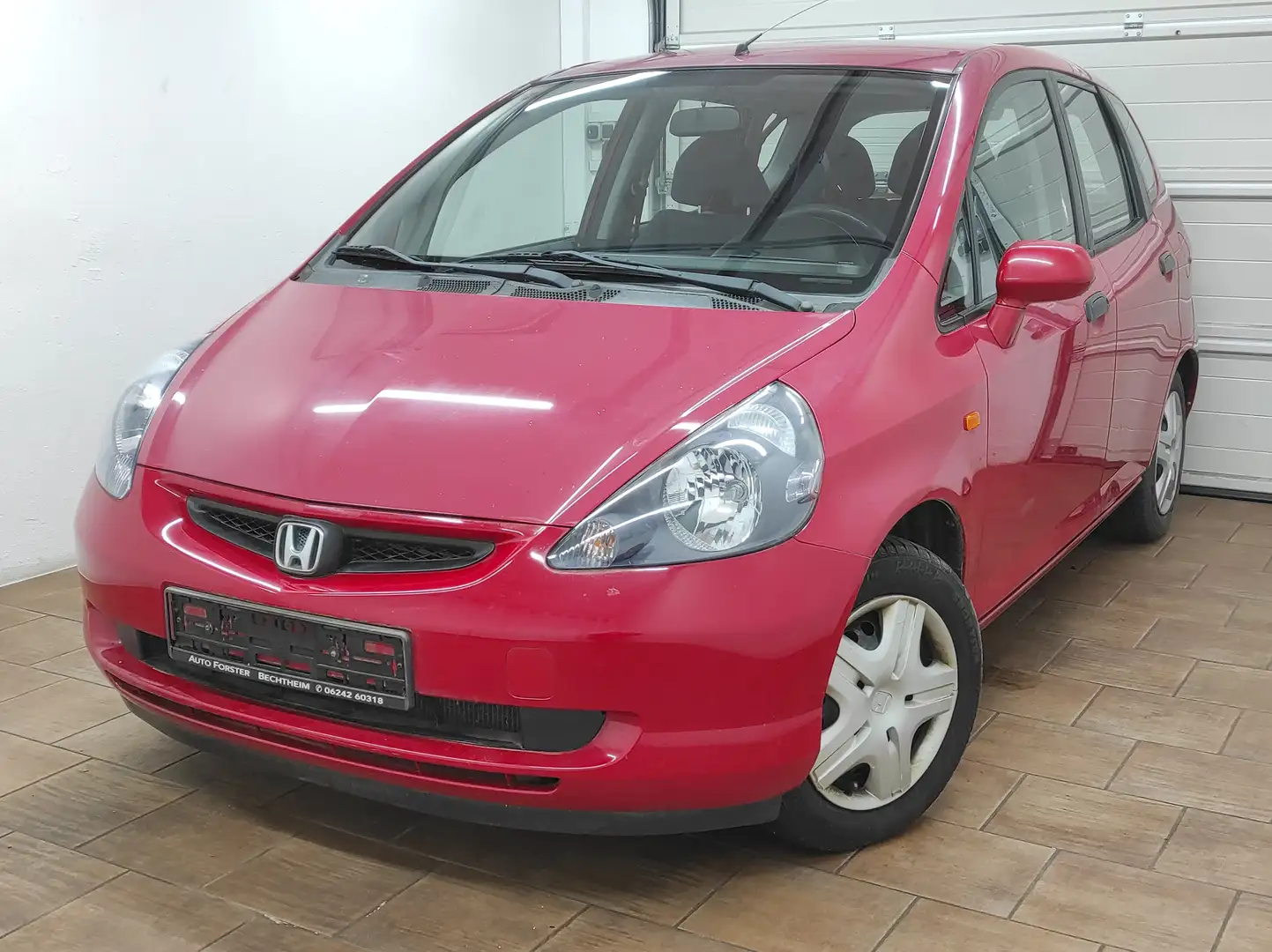 Honda Jazz 1.4 LS AUTOMATIK KLIMA *TÜV 10-25* EURO-4 RADIO Rot - 2
