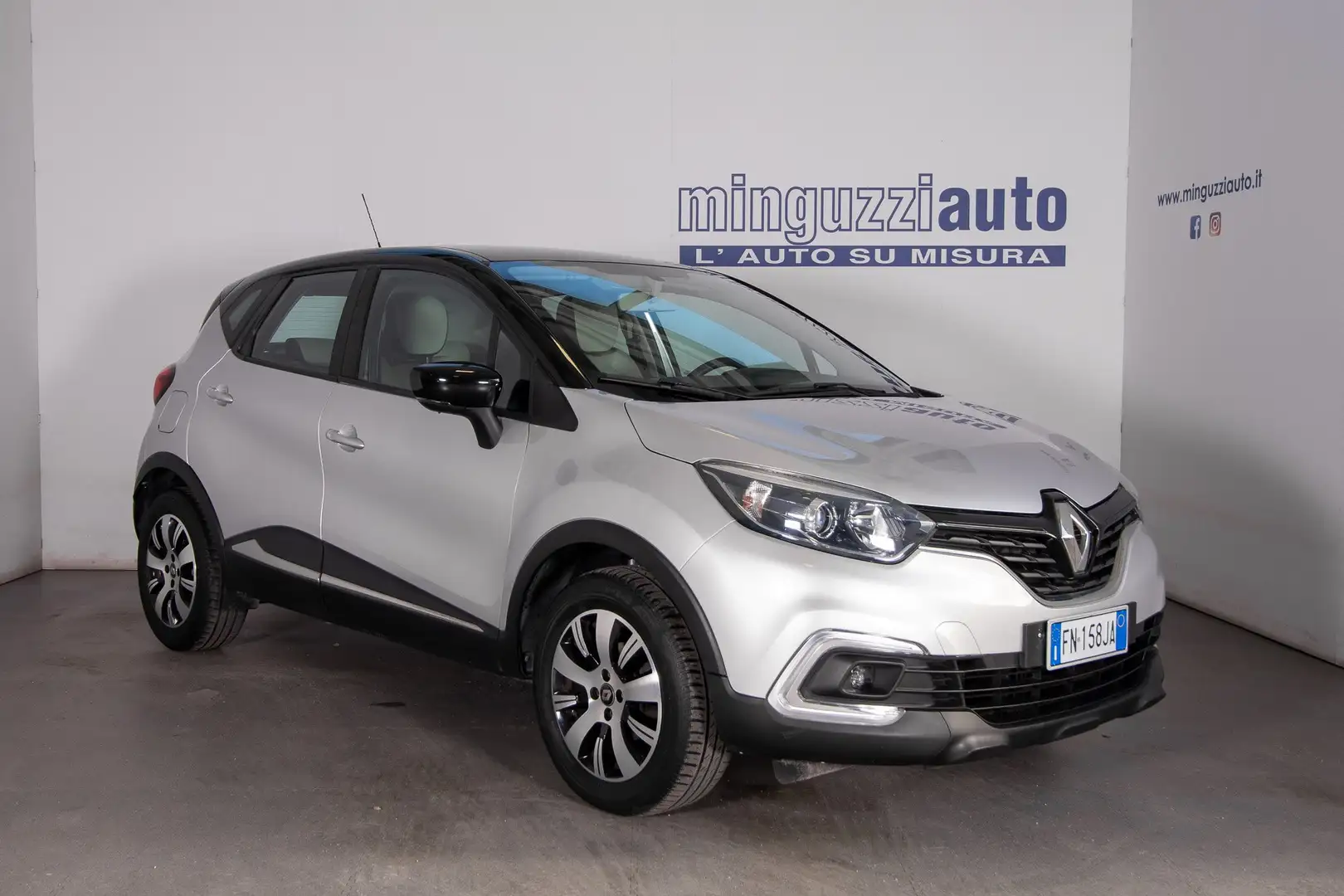 Renault Captur 900 90cv bicolore Argent - 1