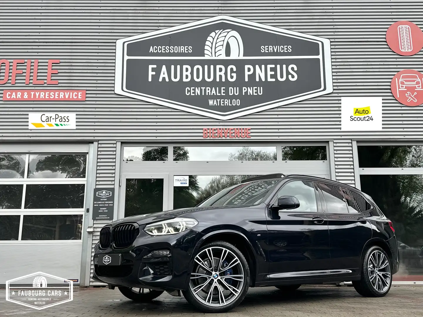 BMW X3 M *M40-D*HISTORI-BMW-100%*HARMAN/KARDON*PANORAMIQUE* Negro - 1
