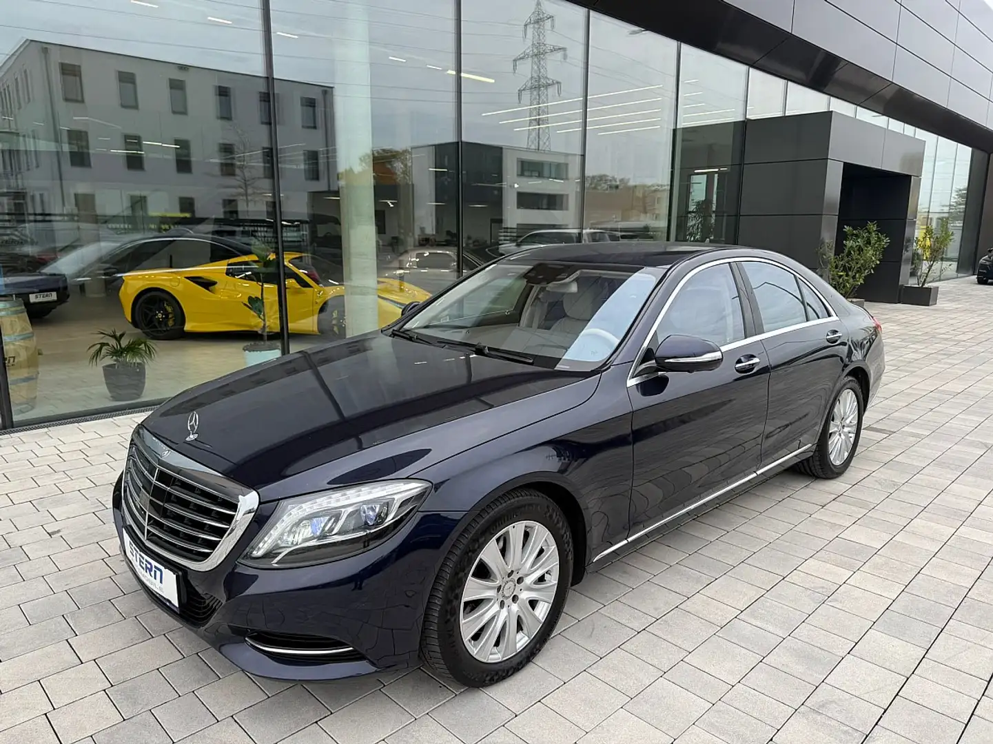 Mercedes-Benz S 500 4MATIC lang Aut. CAVANSITBLAU Kamerasystem 360 ... Bleu - 2