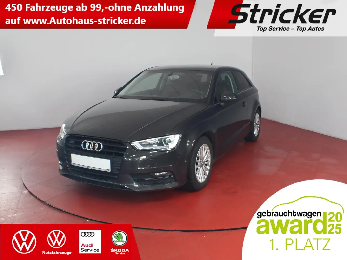 Audi A3 1.4 TFSI Ultra Ambiente TÜV bis 07/27 Navi Xenon Braun - 1