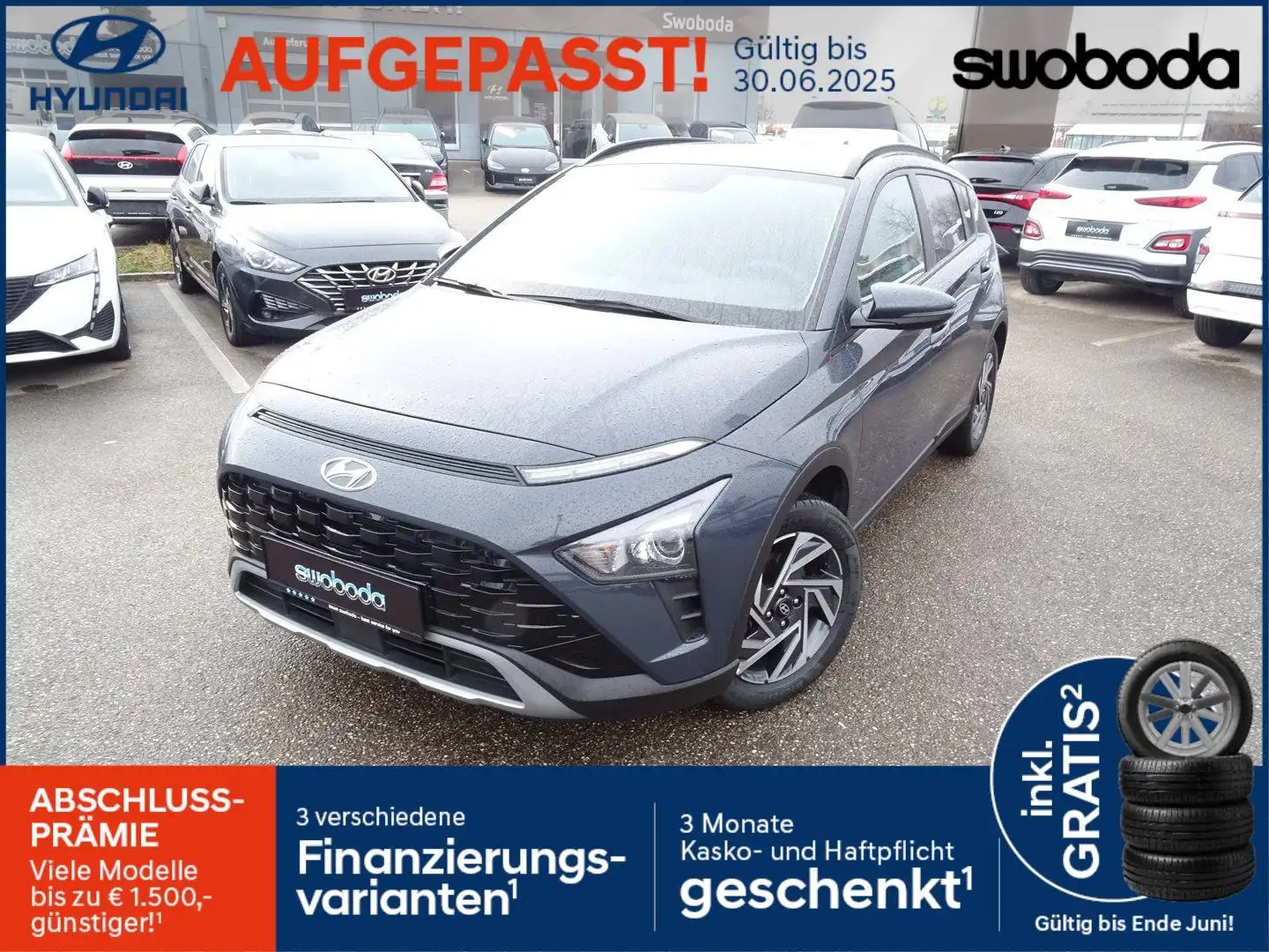 Hyundai BAYON Bayon i-Line Plus 1,2 MPI y1bp1 Grau - 1