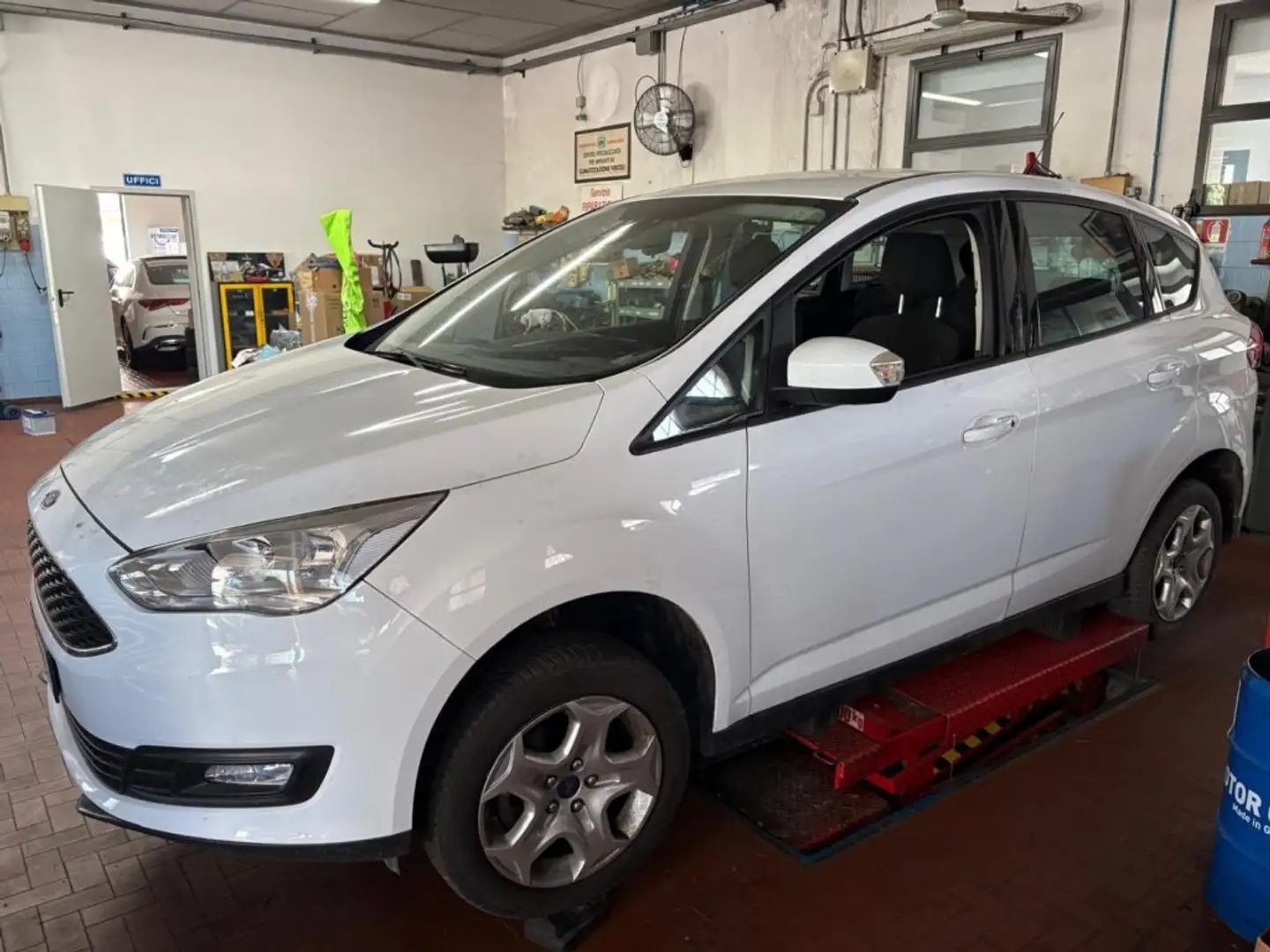 Ford C-Max 1.0 EcoBoost 100CV Start&Stop Plus OK NEOPATENTATO Bianco - 1