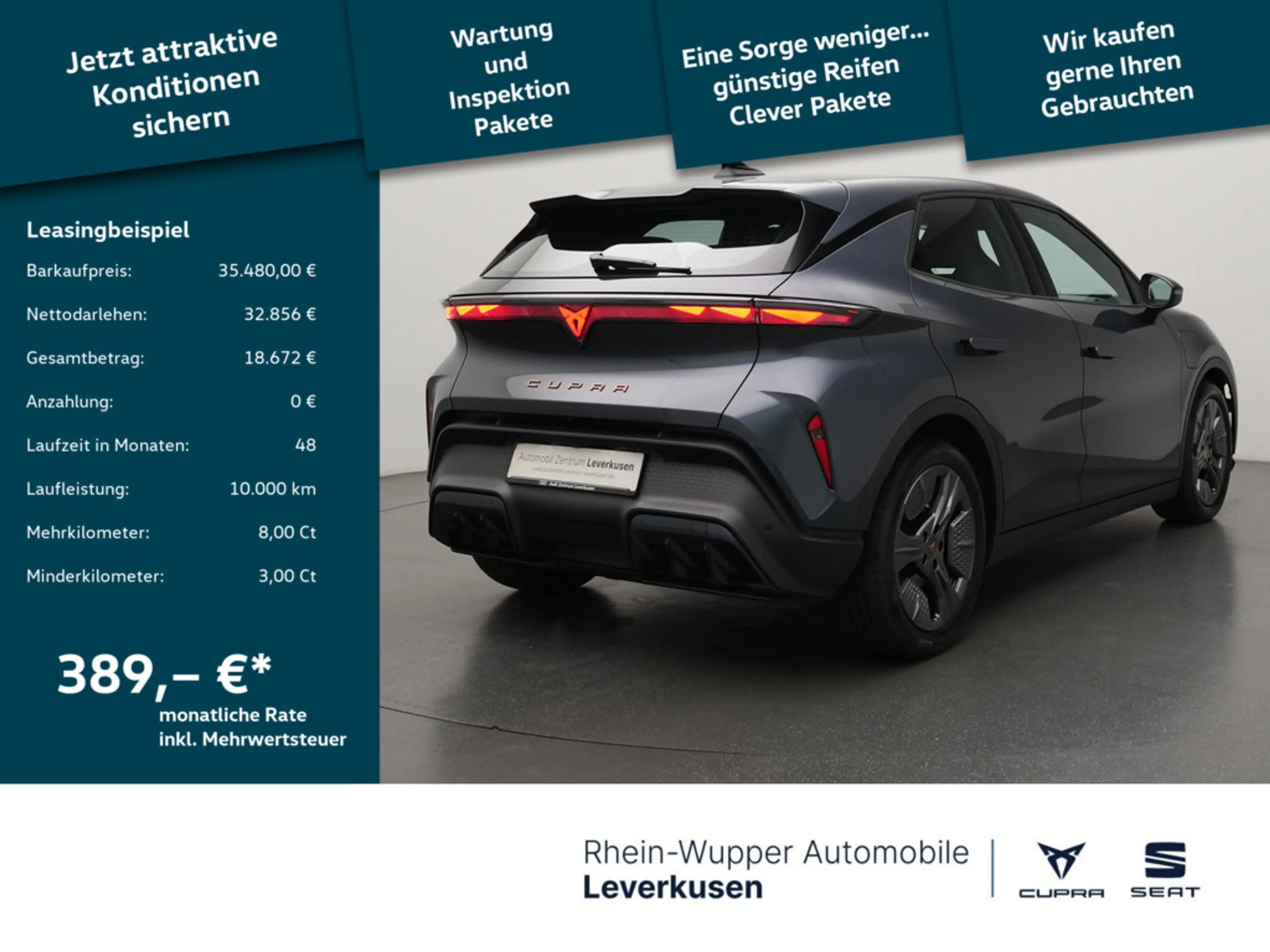 CUPRA Raval Launch Edition Dynamic STANDHZ LED KAM — photo 2