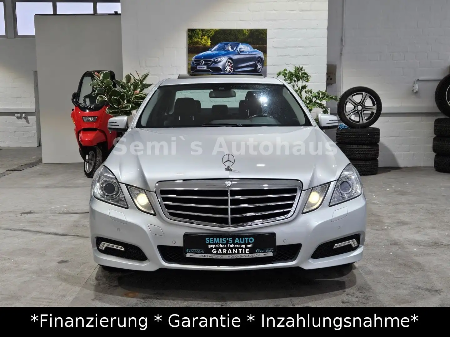 Mercedes-Benz E 220 CDI BlueEfficiency*ILS*SHD*Avantgarde Zilver - 2