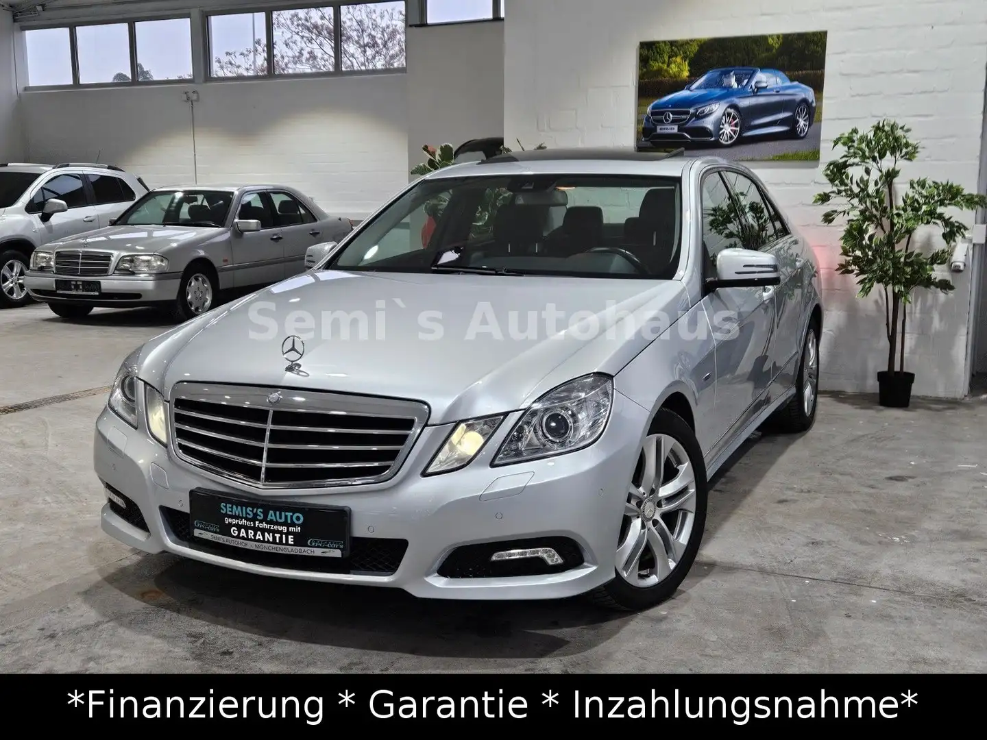 Mercedes-Benz E 220 CDI BlueEfficiency*ILS*SHD*Avantgarde Zilver - 1