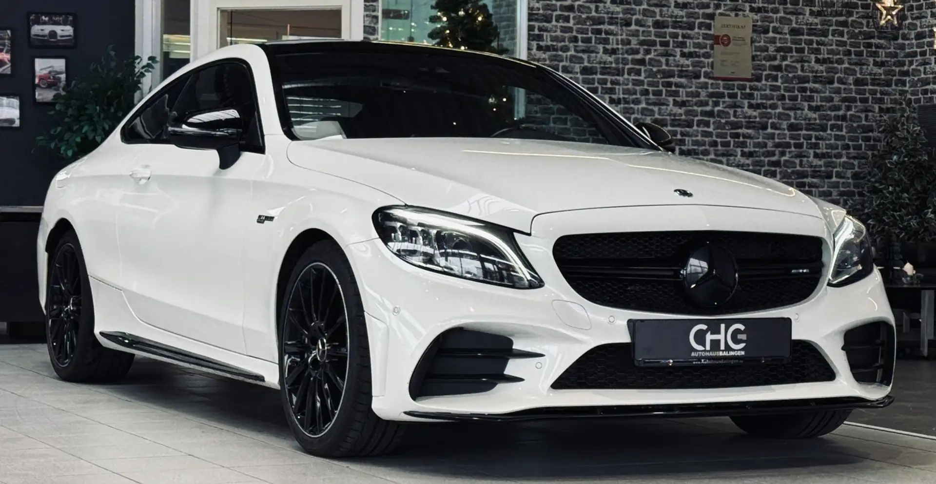 Mercedes-Benz C 43 AMG 4M Perf. AGA+SITZE|STHZ|BURMESTER|PANO|NIGHT Alb - 1