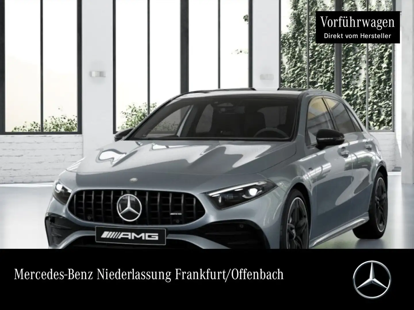 Mercedes-Benz A 35 AMG A 35 4M Kompakt AMG+PANO+MULTIBEAM+STHZG+BURMESTER Silber - 1