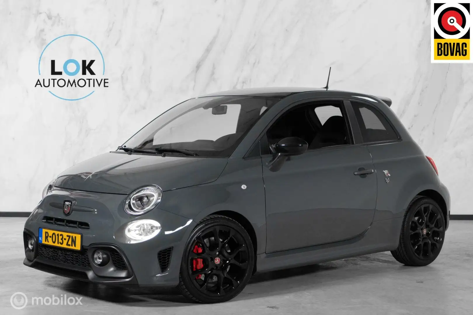 Fiat 500 Abarth 1.4 T-Jet Competizione AKRAPOVIC|LED| Grau - 1