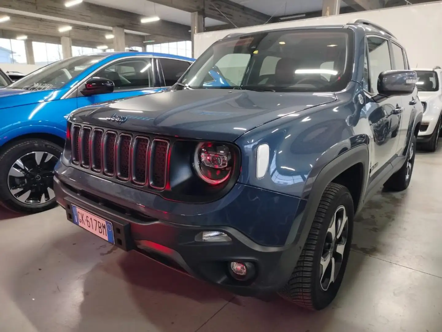 Jeep Renegade 1.3 T4 240CV PHEV 4xe AT6 Trailhawk Blu/Azzurro - 1