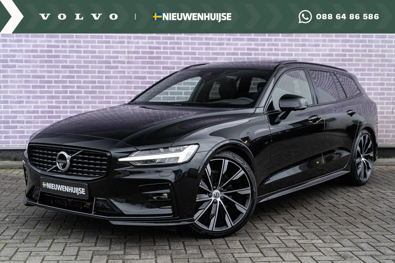 Volvo V60 2.0 B4 R-Design | Adaptieve Cruise Control | Trekh Zwart - 1