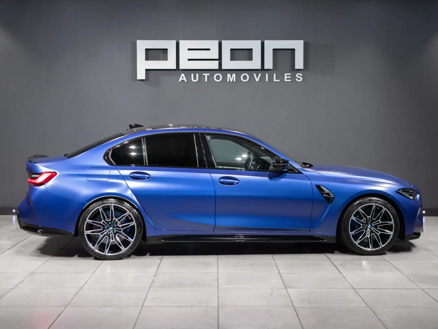 BMW M3 Competition Azul - 2