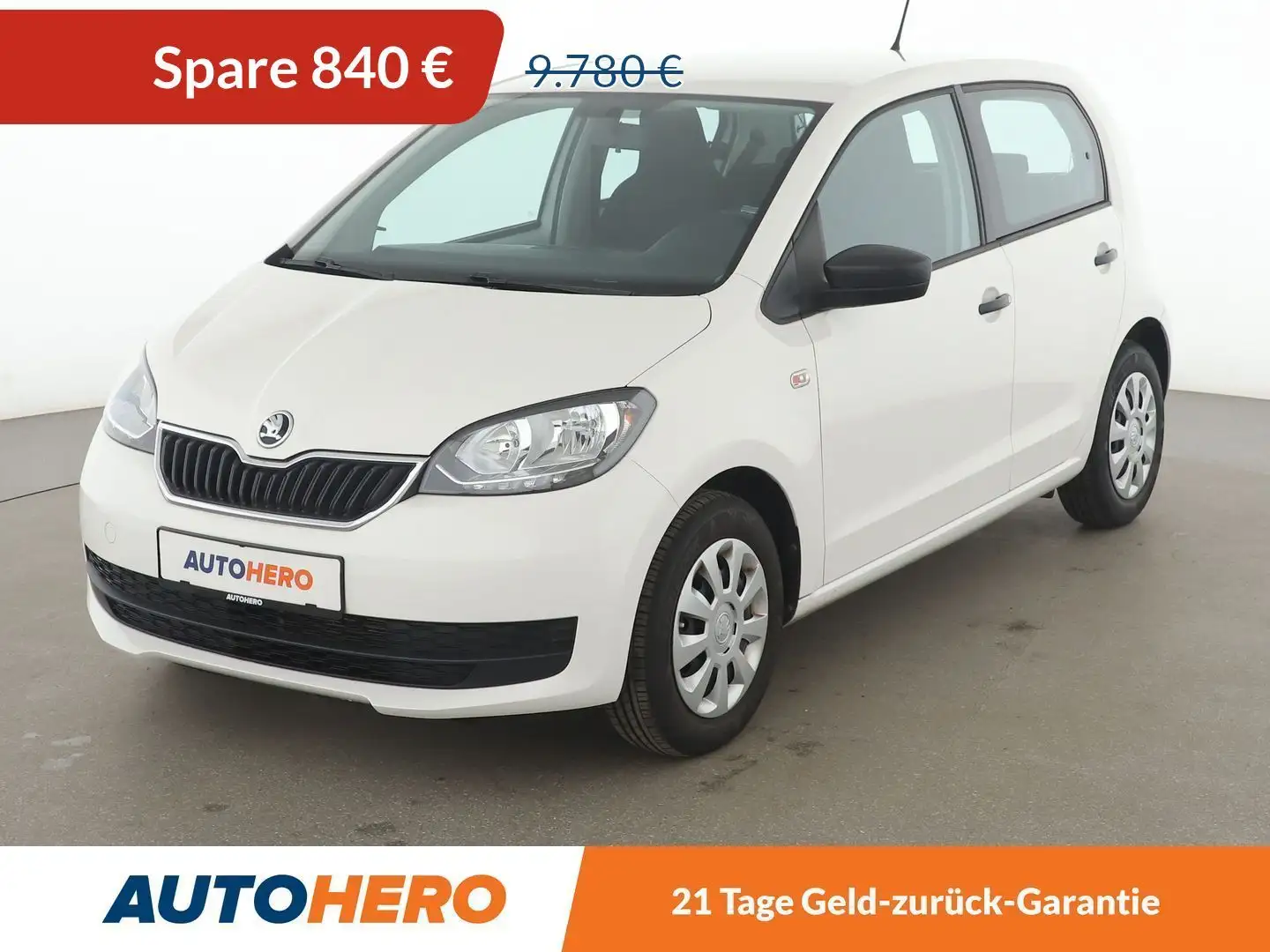 Skoda Citigo 1.0 MPI Active*KLIMA*CD*GARANTIE* Weiß - 1
