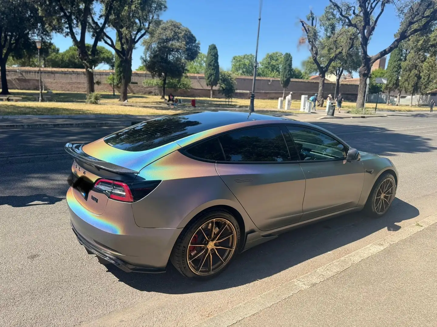 Tesla Model 3 Model 3 Long Range Dual Motor awd Bianco - 2