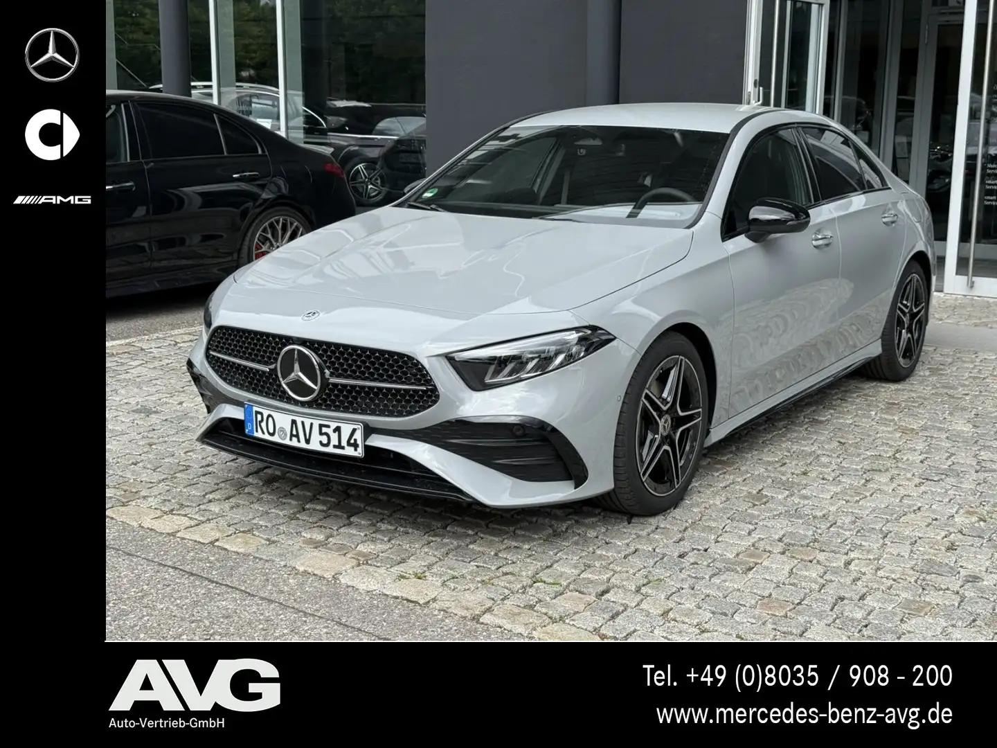 Mercedes-Benz A 200 A 200 Lim AMG Special Edition LED Sound Night RF Grau - 1