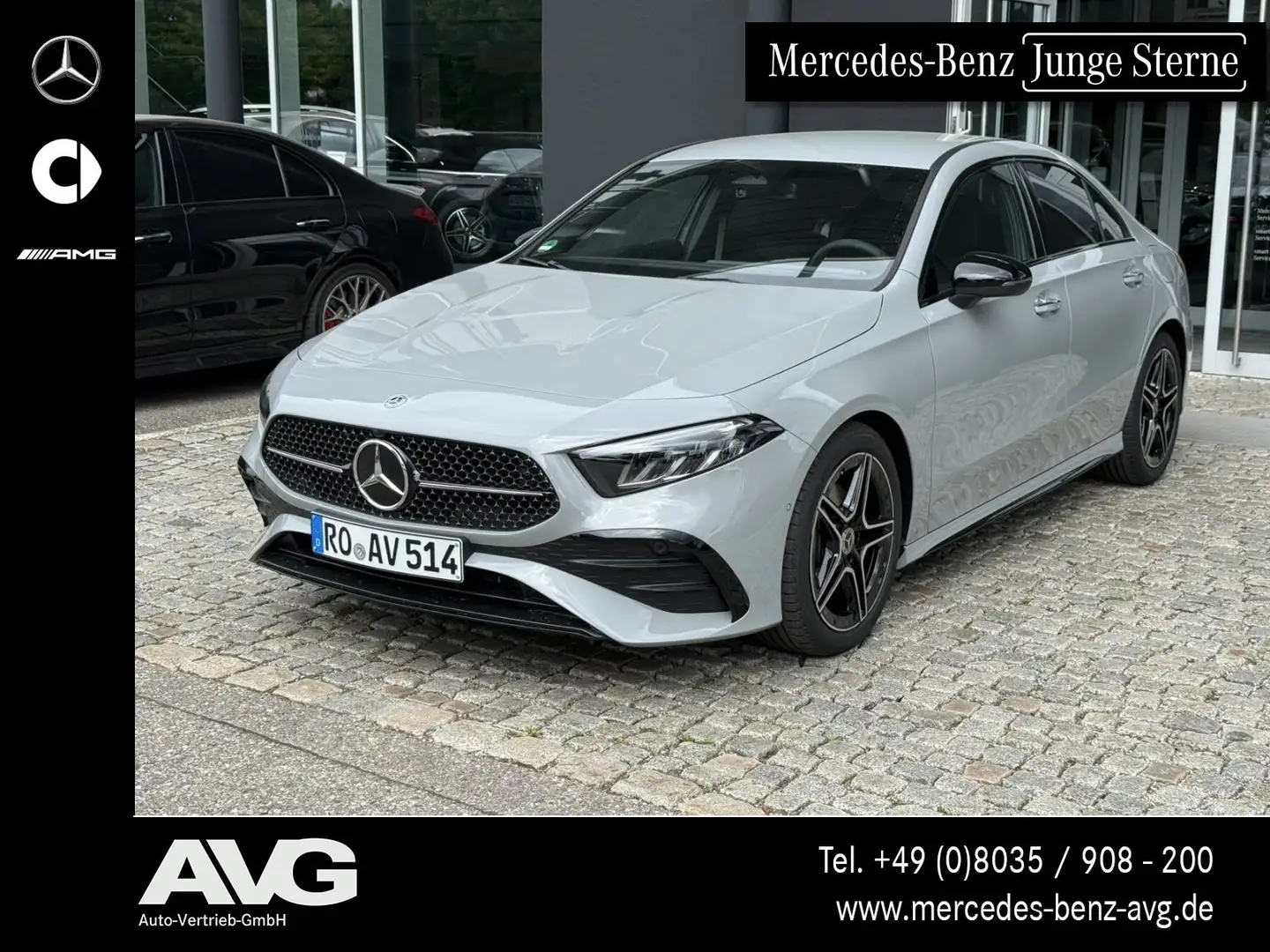 Mercedes-Benz A 200 A 200 Lim AMG Special Edition LED Sound Night RF Grau - 1