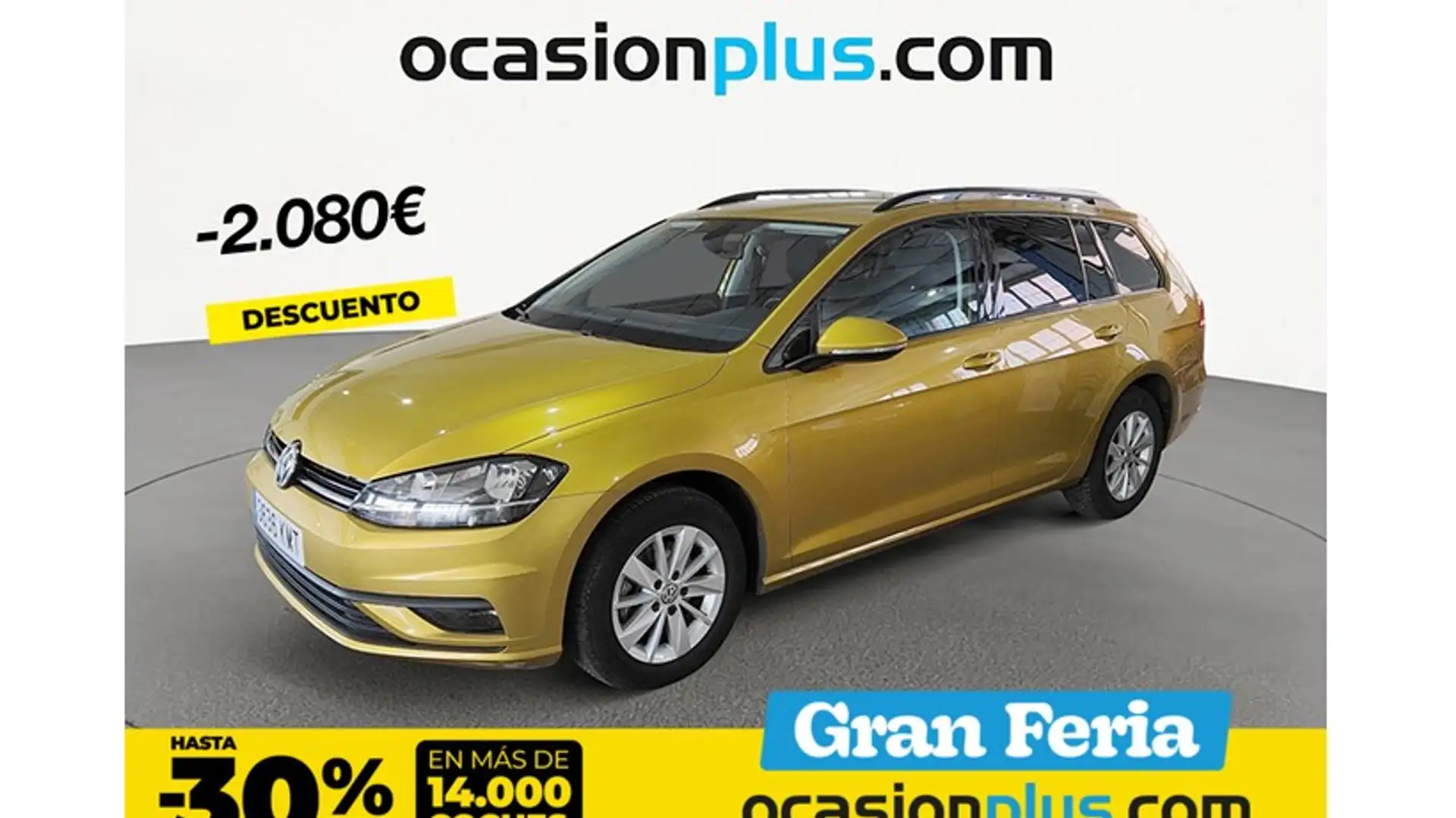 Volkswagen Golf Variant 1.6TDI Business and Navi Ed. Jaune - 1