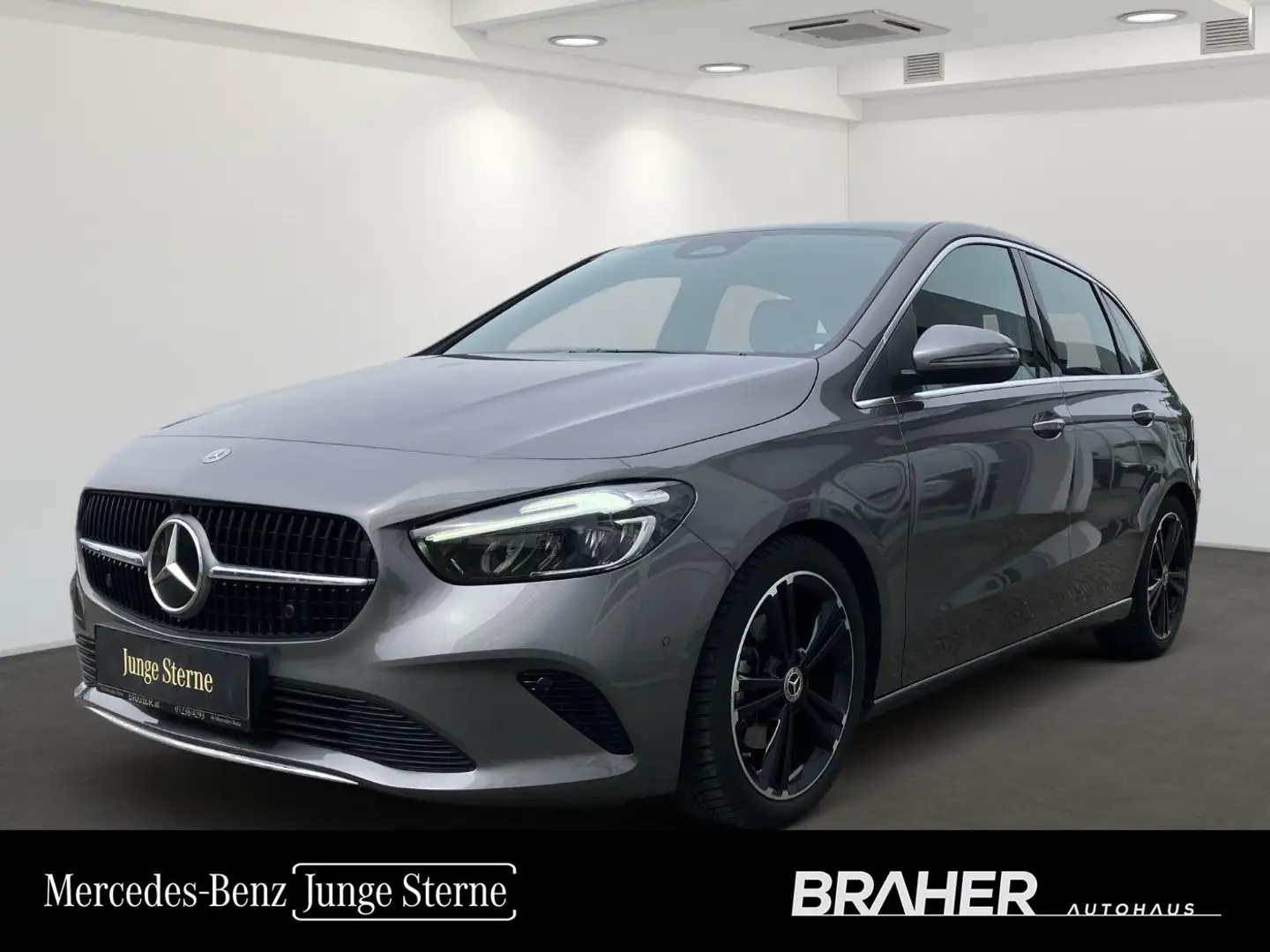Mercedes-Benz B 180 d Progressive PTS Shz LED eHeck AHK MBUX Grau - 1