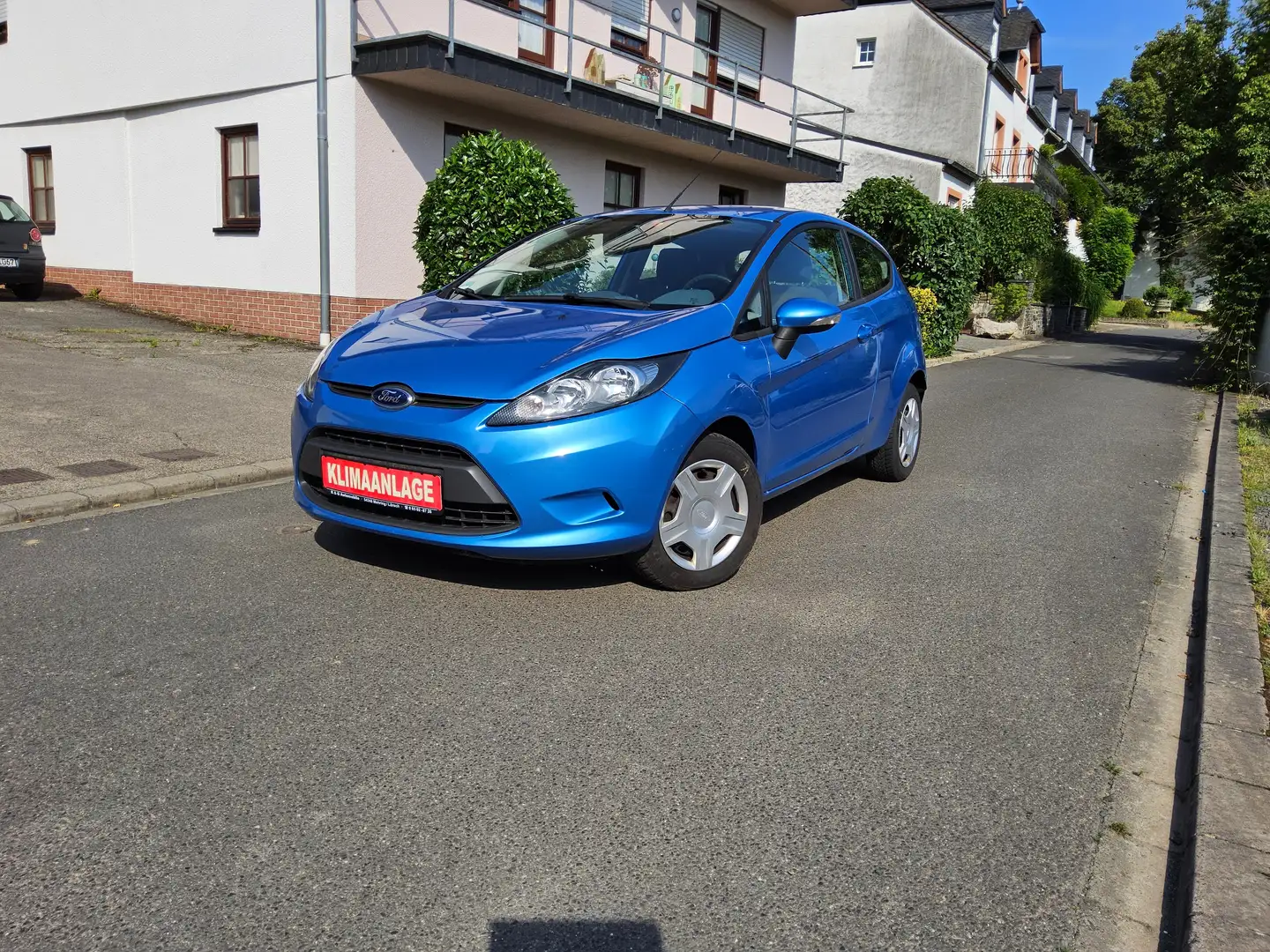 Ford Fiesta Trend/Klima/ Scheckheft/TÜV-AU Neu Blau - 1