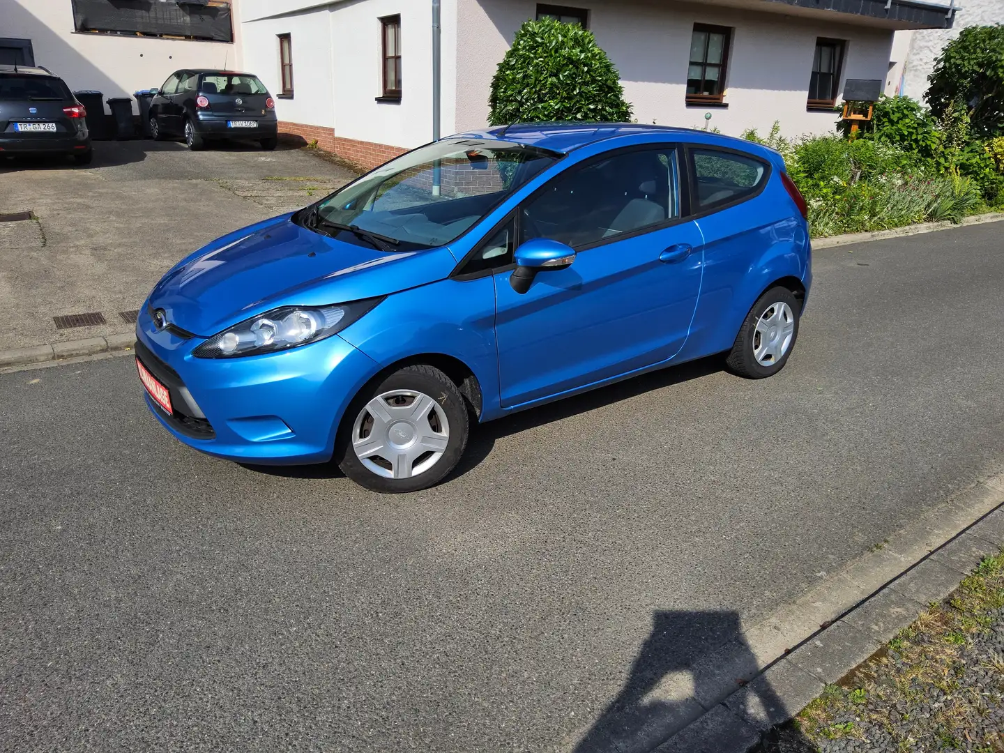 Ford Fiesta Trend/Klima/ Scheckheft/TÜV-AU Neu Blau - 2