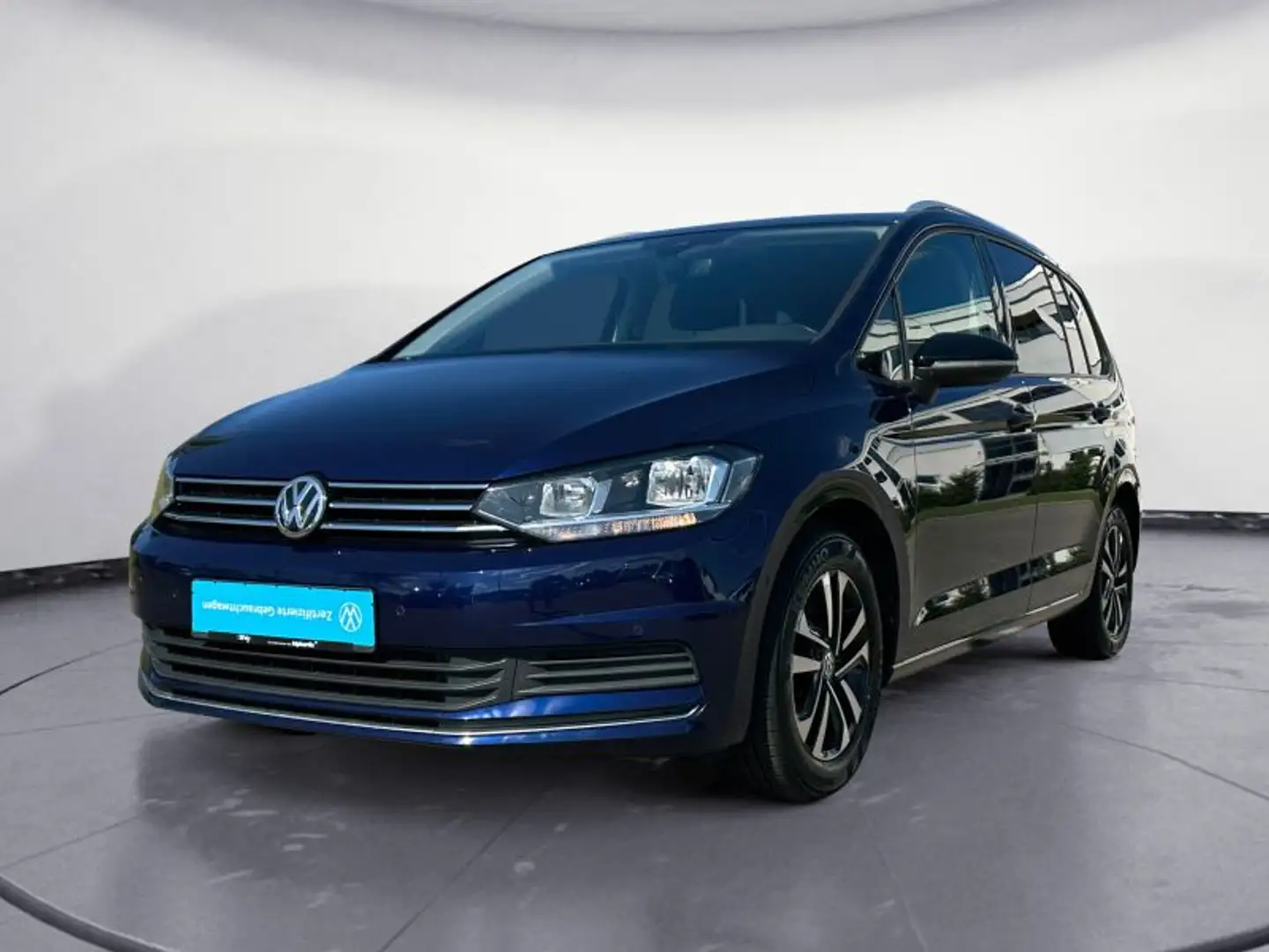 Volkswagen Touran 2.0 TDI DSG 7-Sitzer AHK Navi App-Connect Blau - 2