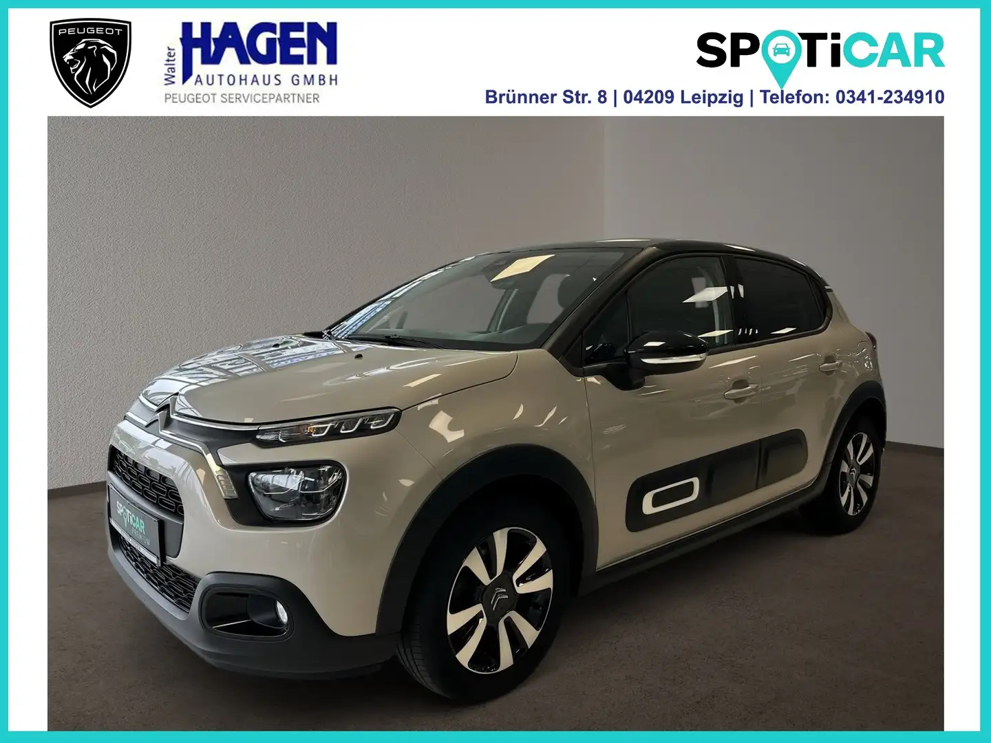 Citroen C3 Shine 1.2 82 PureTech PDC/SHZ/LED/DAB/Klimaautom. Beige - 1