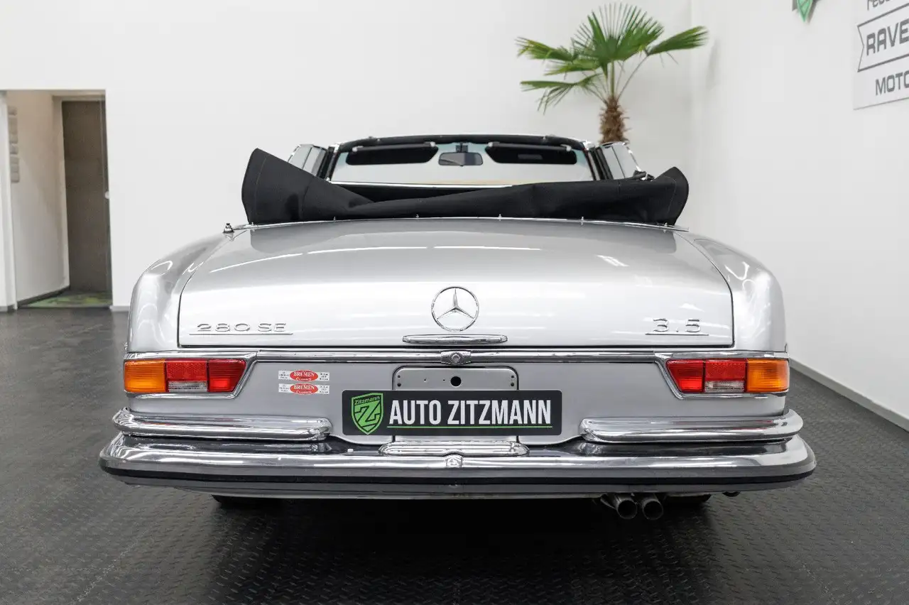 Mercedes-Benz 280 SE/9 4.5 Cabrio W111/VOLLRESTA/H-ZULASSUNG, foto 12