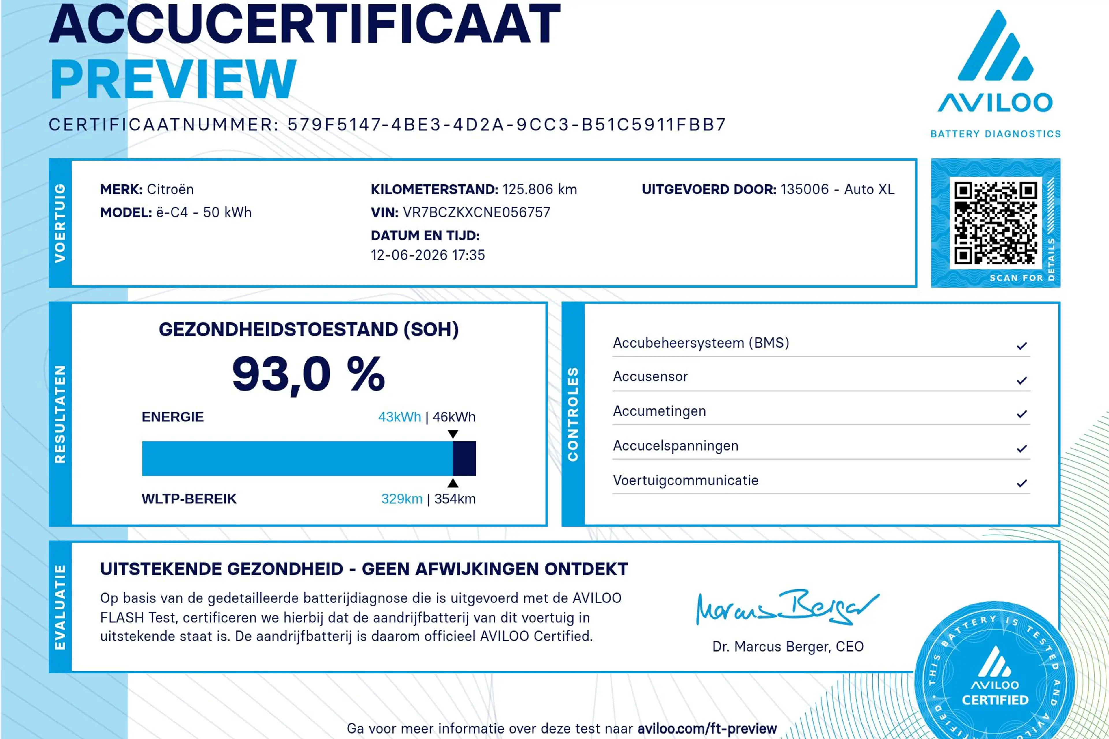 Citroen E-C4 Electric You 50 kWh (93%SOH) Warmtepomp Camera Carplay 18'L — photo 2