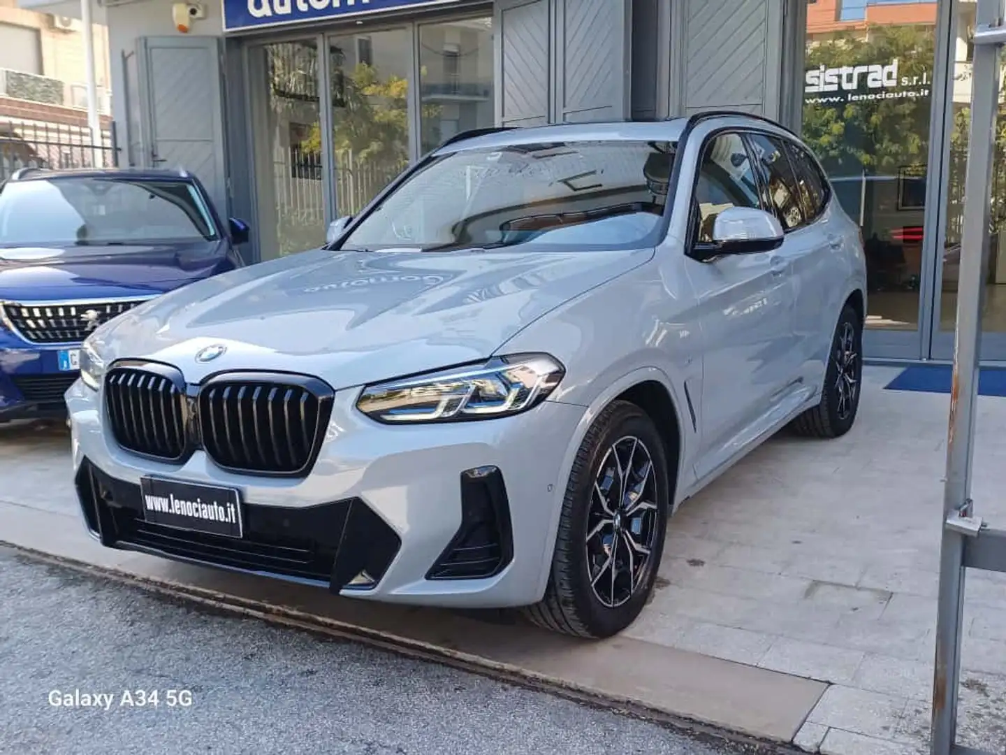 BMW X3 X3 G01 2021 xdrive20d mhev 48V Msport auto Grigio - 2