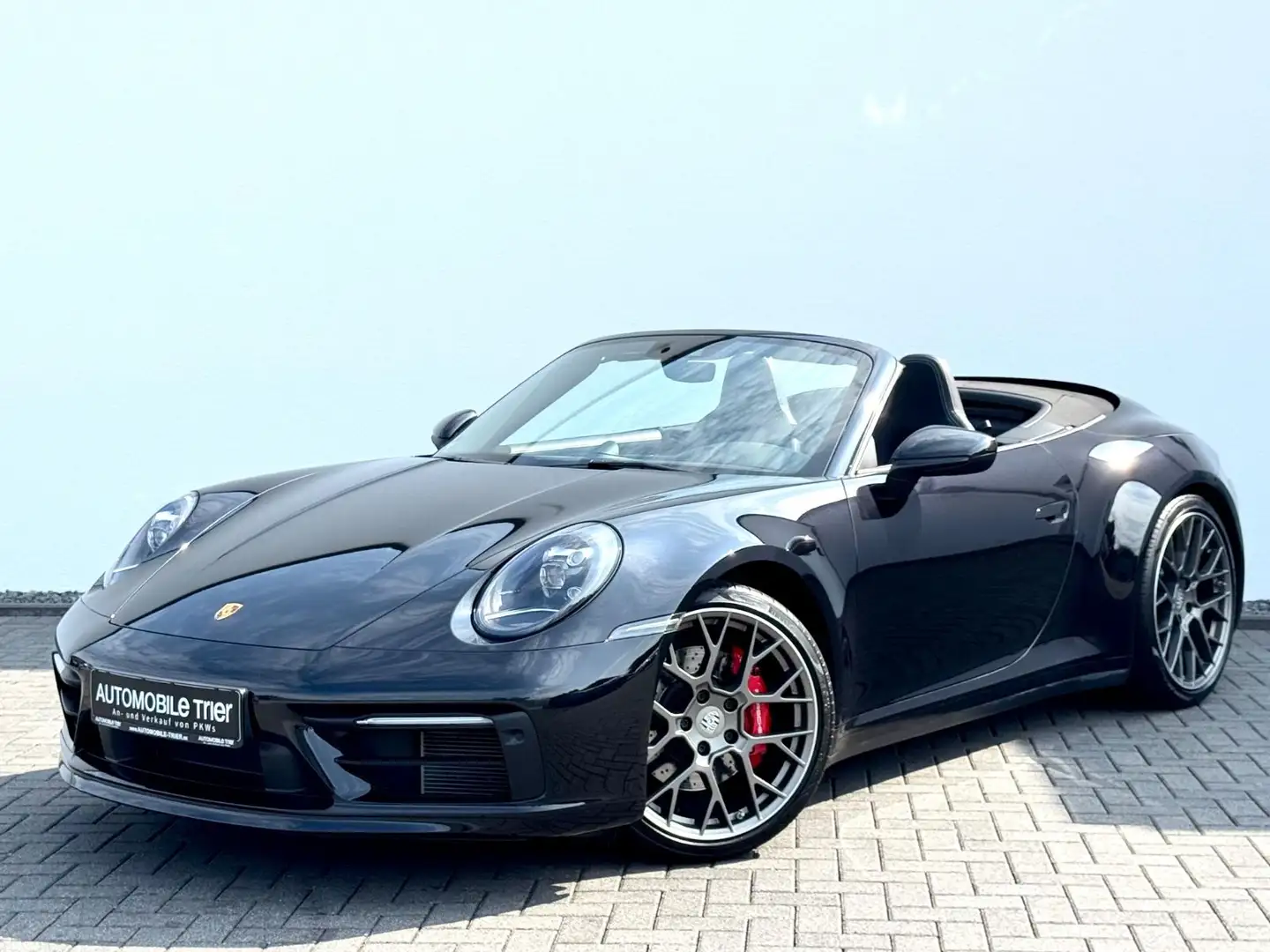 Porsche 911 Carrera 4 S Cabriolet PDK /Approved/LED/BOSE Чорний - 1