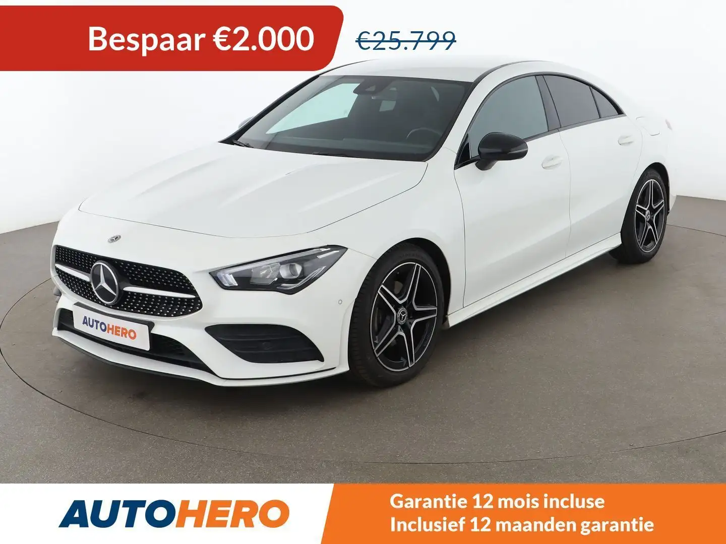 Mercedes-Benz CLA 180 CLA 180 d AMG Line Blanc - 1