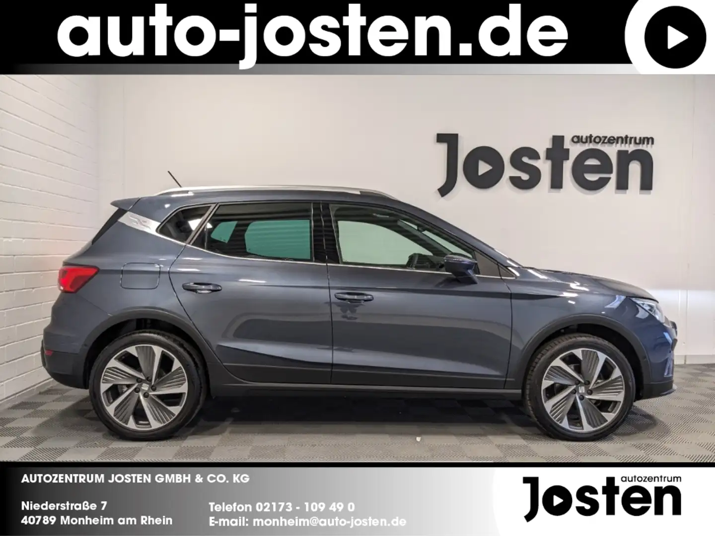 SEAT Arona 1.0 TSI DSG FR Voll-LED INFOTAIN 18 Zoll Šedá - 2